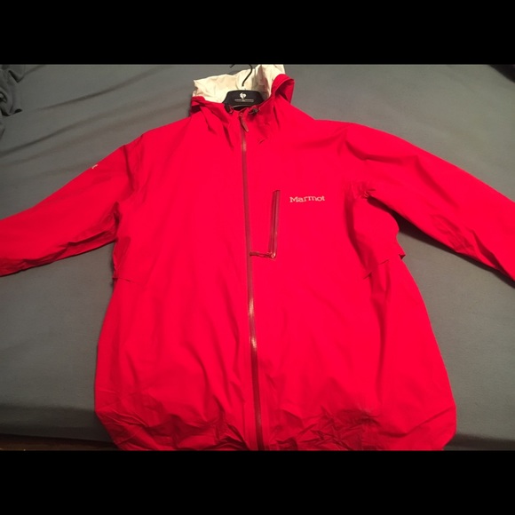Marmot Rain Jacket - Red